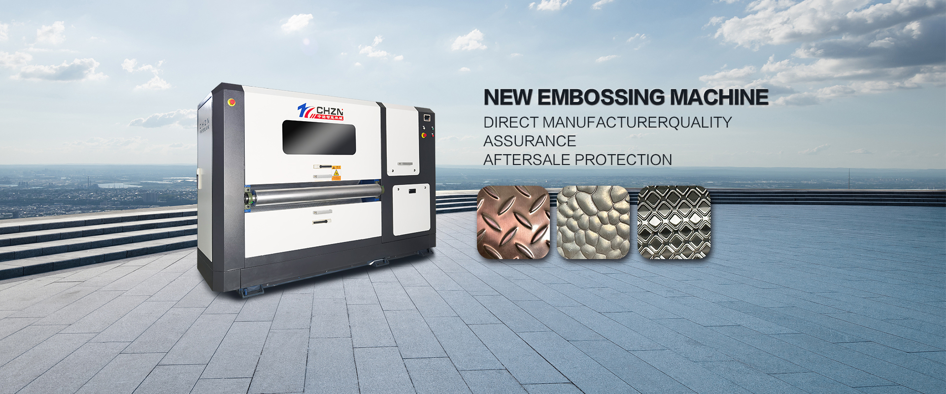 Zhongnuo presenta una nueva máquina de relieve con un diseño único