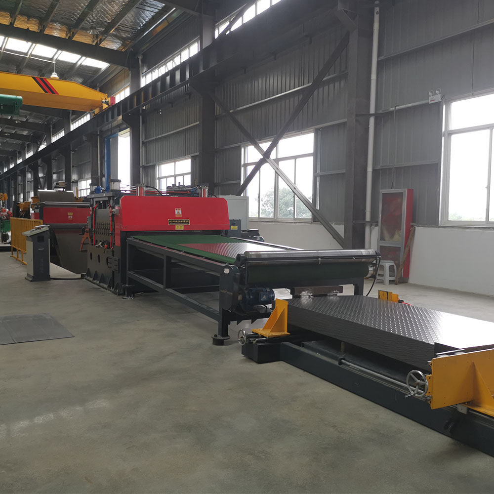 Línea de producción de máquinas cortadoras y desenrolladoras de estampado de metales