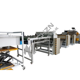 Línea de producción de máquina de grabado en relieve de escudo térmico de placa de aluminio