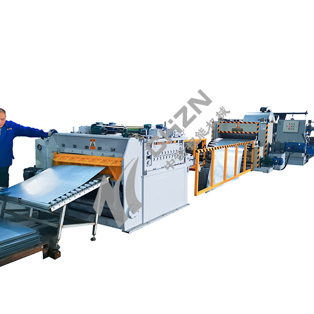 Línea de producción de estampado de láminas de aluminio personalizadas